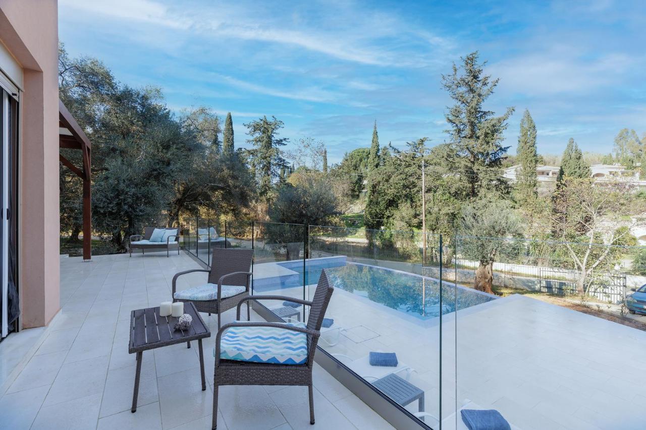 Villa Breeze & Villa Coco By Konnect, Avlaki Beach 卡西奥皮 外观 照片