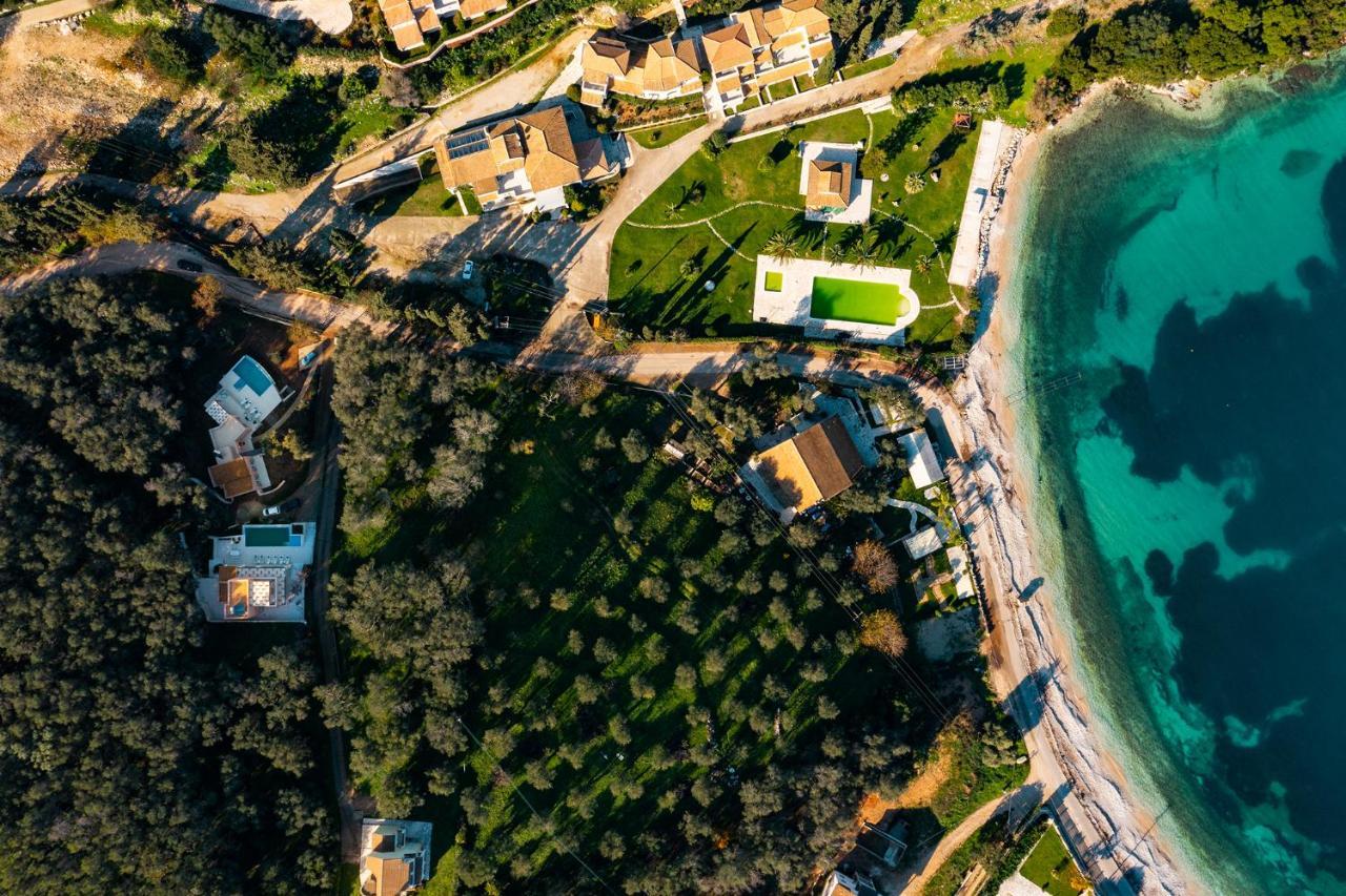 Villa Breeze & Villa Coco By Konnect, Avlaki Beach 卡西奥皮 外观 照片