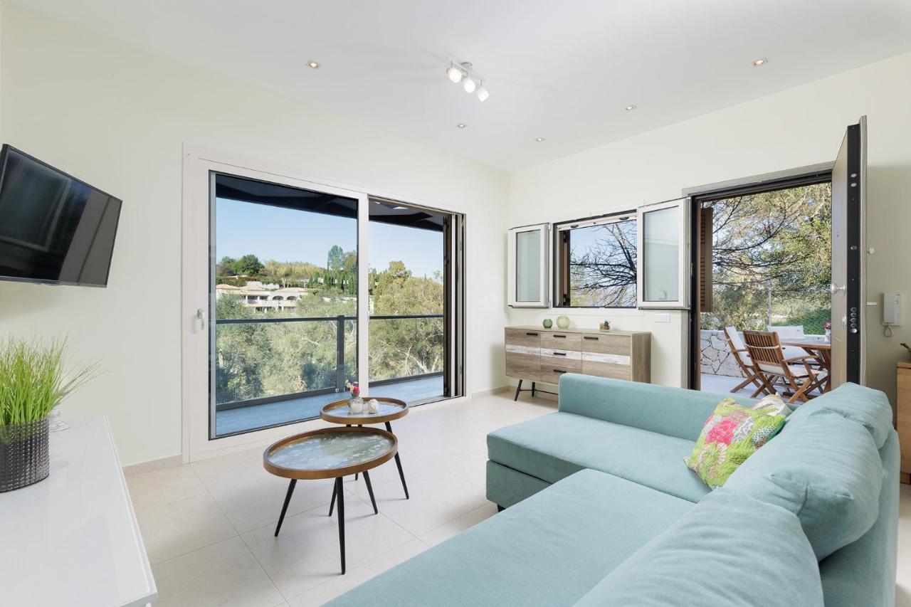Villa Breeze & Villa Coco By Konnect, Avlaki Beach 卡西奥皮 外观 照片