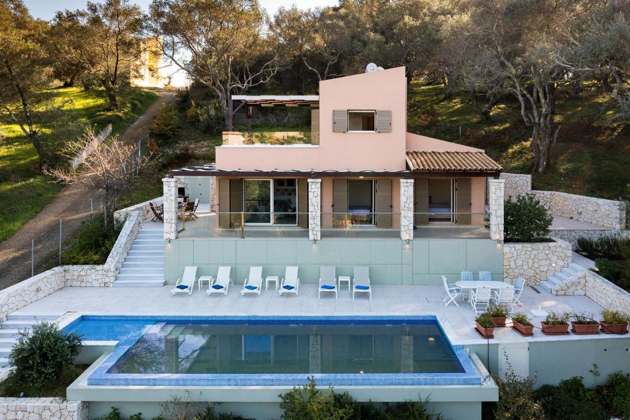 Villa Breeze & Villa Coco By Konnect, Avlaki Beach 卡西奥皮 外观 照片